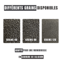 Disque abrasif double face Ø400 mm – Différents grains