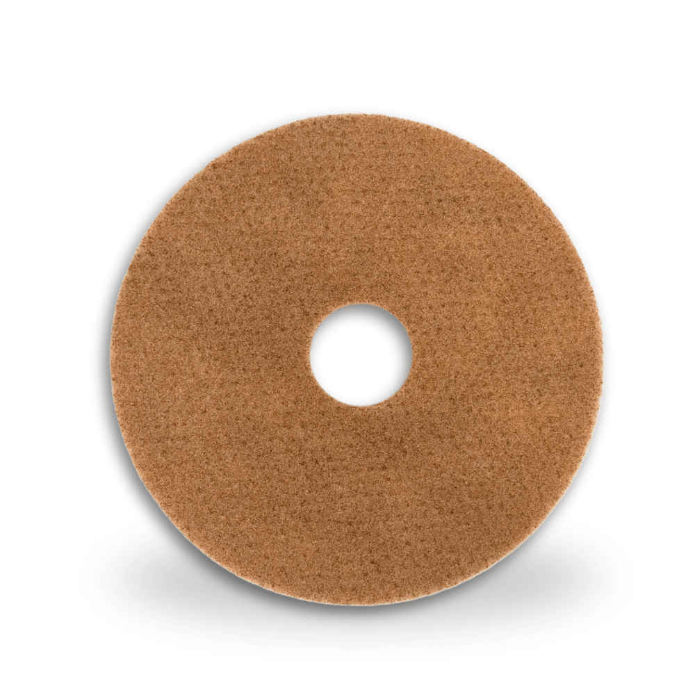 Pad monobrosse beige (nettoyage léger) Ø 406
