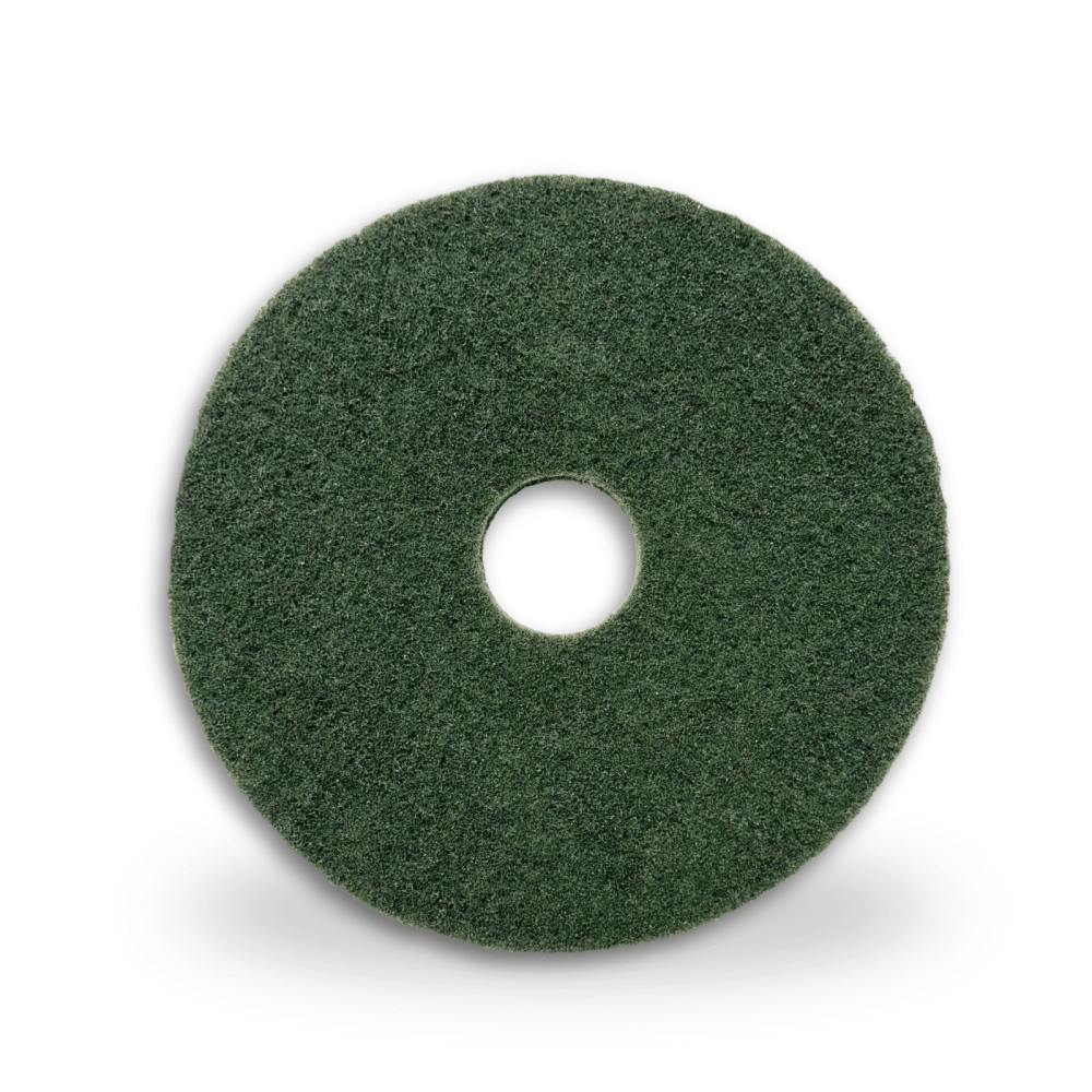 Pad monobrosse vert (récurage) Ø 406