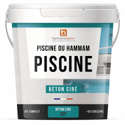 Kit ISY Béton ciré pour piscine ou Hammam