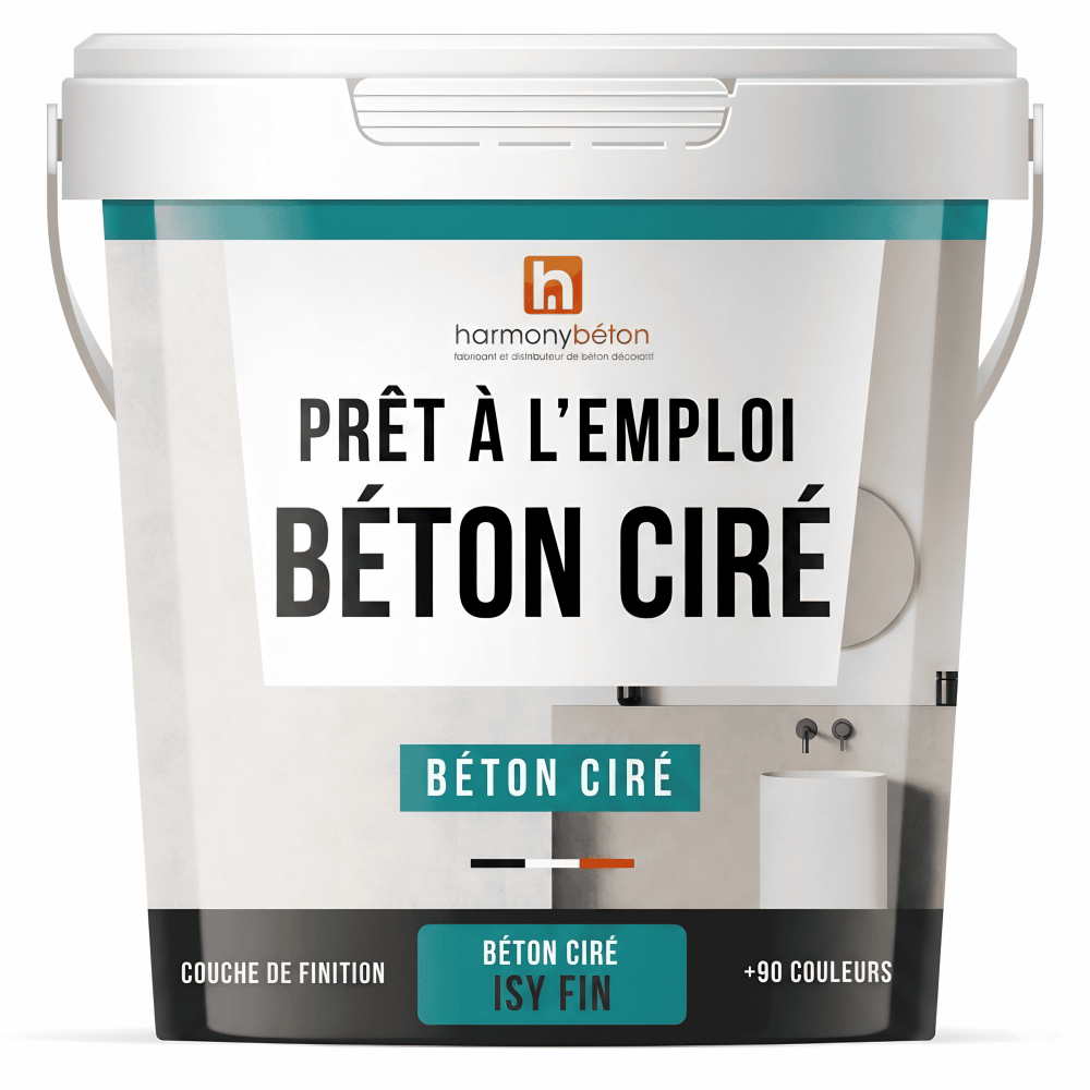 Béton ciré prêt à l'emploi finition ISY