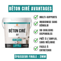 Avantages béton ciré ISY