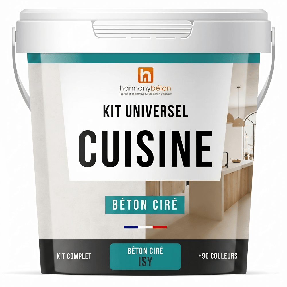 Béton ciré ISY cuisine avantages