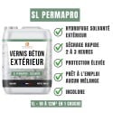Avantages Vernis SL Permapro® Satiné