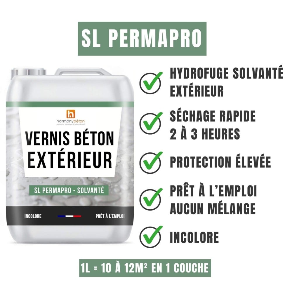 Avantages Vernis SL Permapro® Satiné