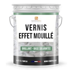 Vernis effet mouillé Plus brillant