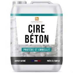 Cire pour béton
