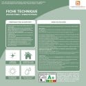 Fiche technique bouche pores + vernis Optimum