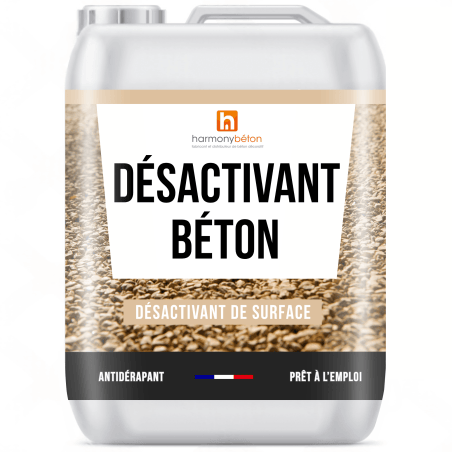Béton désactivé - désactivant de surface