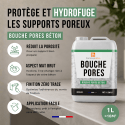 Avantages bouche pores béton