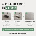 Étapes d'application vernis extérieur béton - Enviro vernis coloré