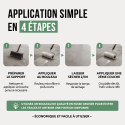 Étapes d'application vernis béton extérieur - SL Permapro®