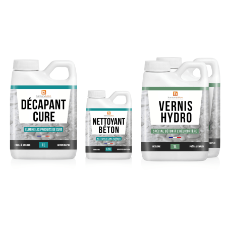 Hydro varnish kit with...