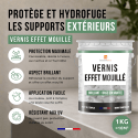 Avantages Vernis Effet mouillé Brillant Solvanté