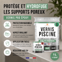 Avantages Vernis Pro époxy piscine