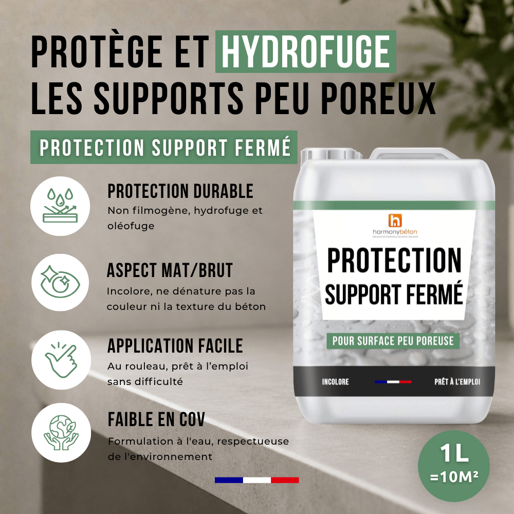 Avantages Protection spéciale support fermé