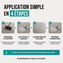 Nettoyant béton neutre - Étapes d'application