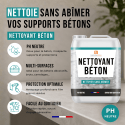 Nettoyant béton neutre - Avantages