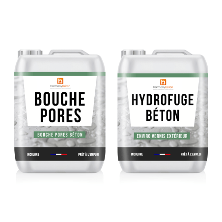 Kit de protection complet pour extérieur - Bouche pores + Enviro vernis