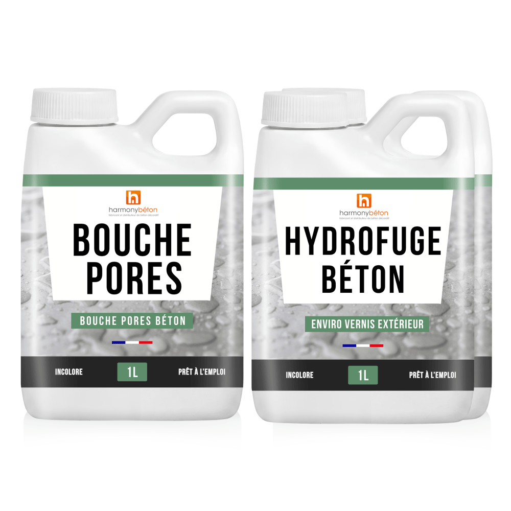 Kit bouche pores + Enviro vernis - 10 m²