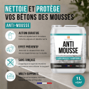Avantages - Anti-Mousse Terrasse & Béton