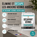 Avantages Décapant vernis Acrylique