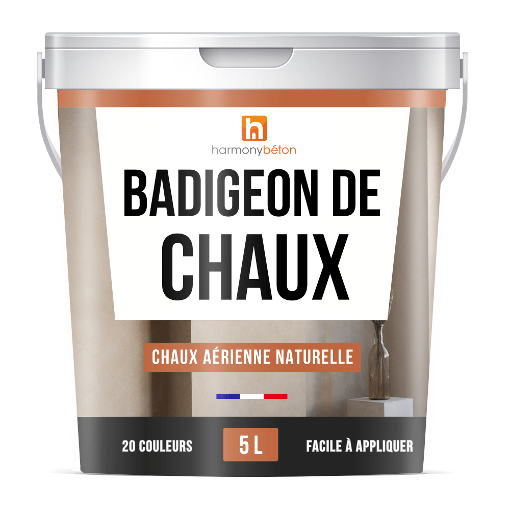 Peinture à la Chaux - Badigeon Naturel - 5 L