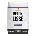 Béton lissé non coloré en sac - 25 kg