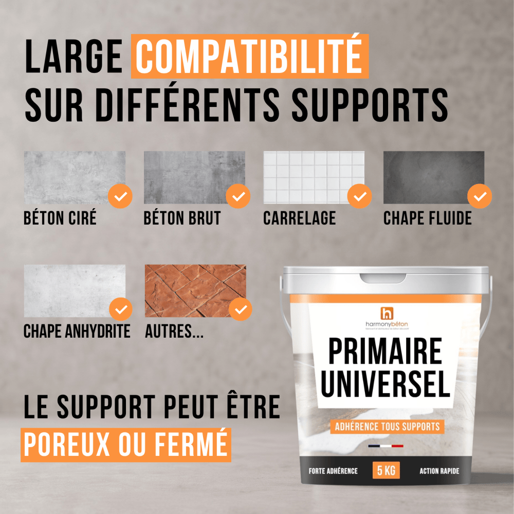 Prim Granité Universel - Supports compatibles