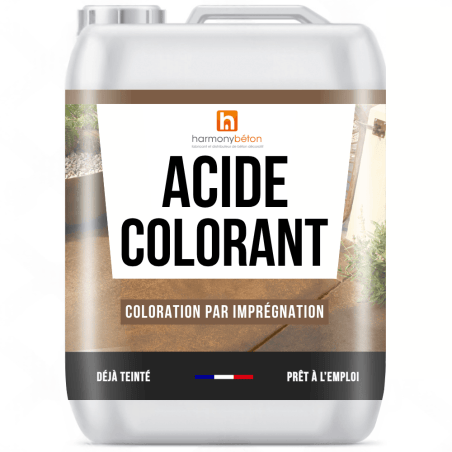 Acide Stain - Colorant béton