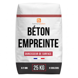 Béton empreinte 0/3