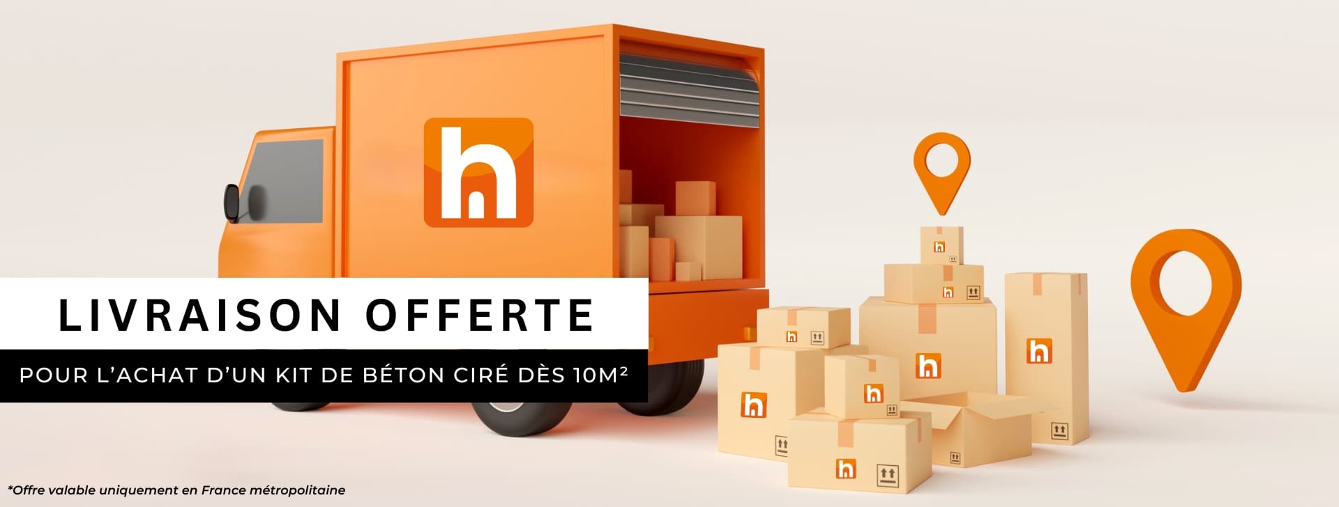 Livraison offerte Slide background