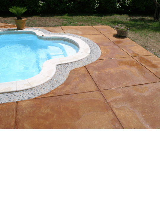 Le beton acide stain
