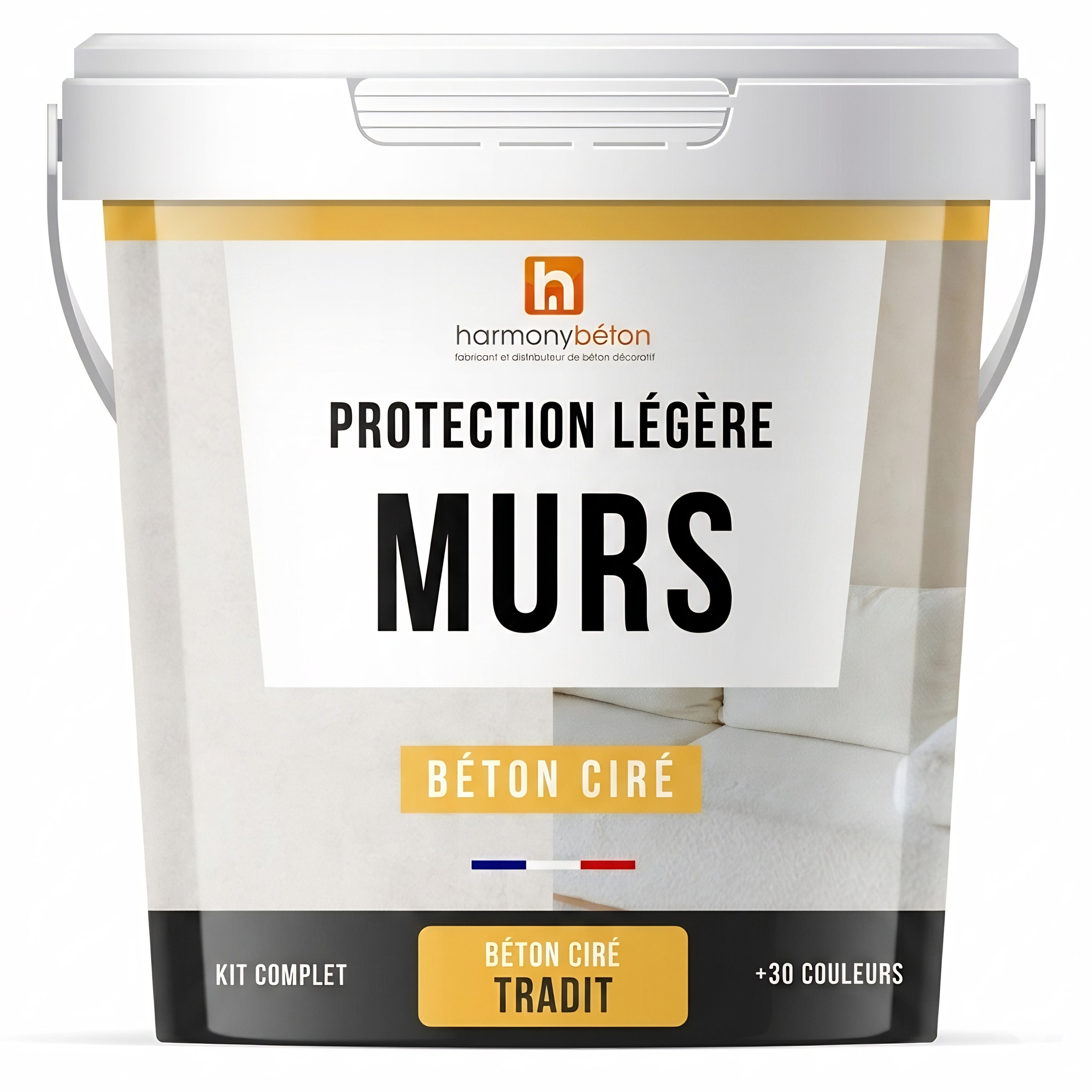 Waxed Concrete Complete Kit Light Protection - Harmony Béton