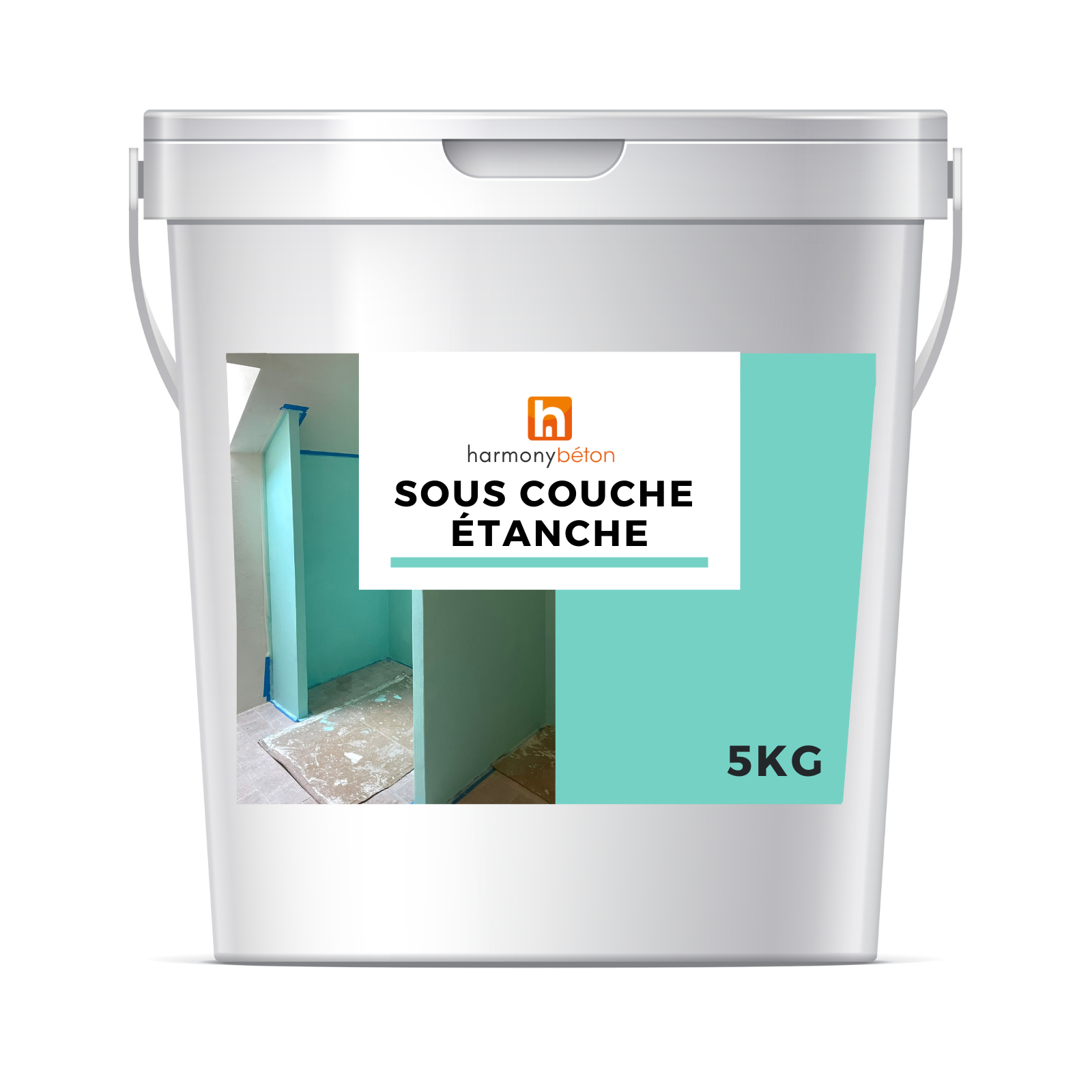 Sous couche étancheité salle de bain et douche Harmony Béton