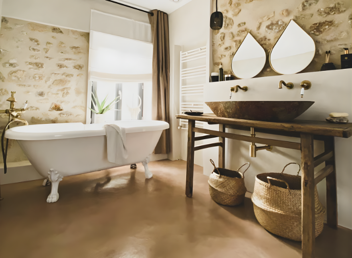 Comment vieilli le béton ciré ?