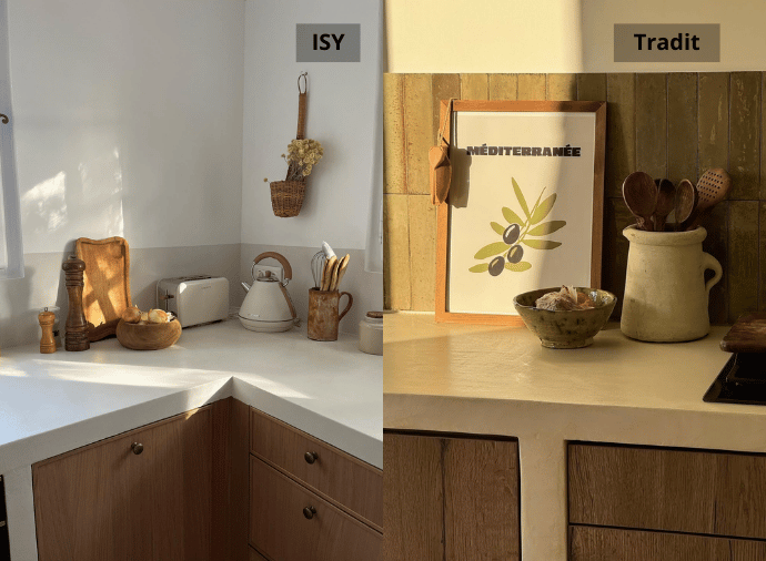 Quelle est la différence entre le béton ciré ISY et le béton ciré tradit ?