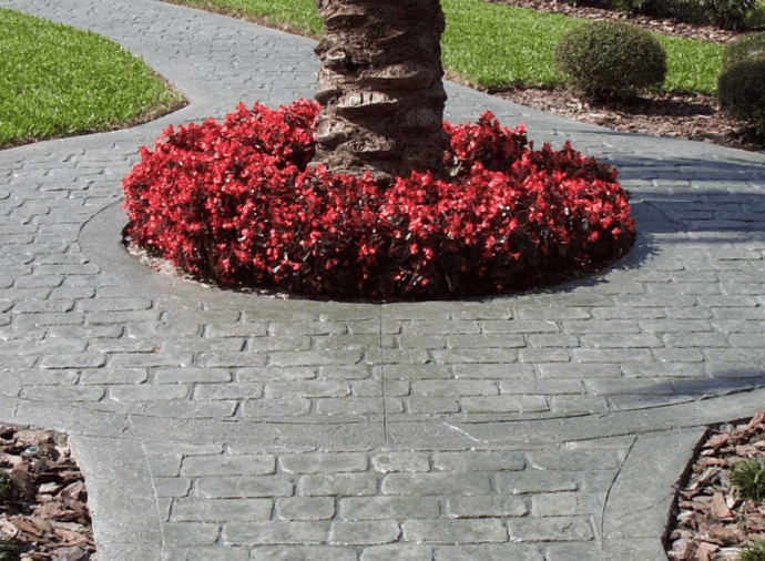 Le béton décoratif d’extérieur