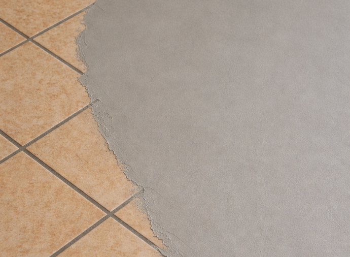 Peut-on appliquer du béton ciré sur un ancien carrelage ? Oui, et voici comment !