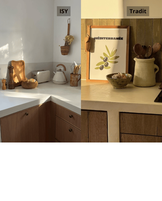 Quelle est la différence entre le béton ciré ISY et le béton ciré tradit ?