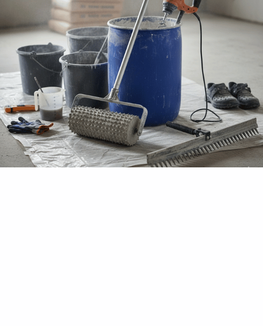 Quels outils pour réaliser un ragréage ?