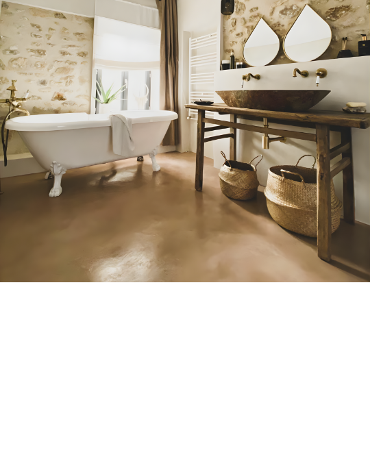 Comment vieilli le béton ciré ?