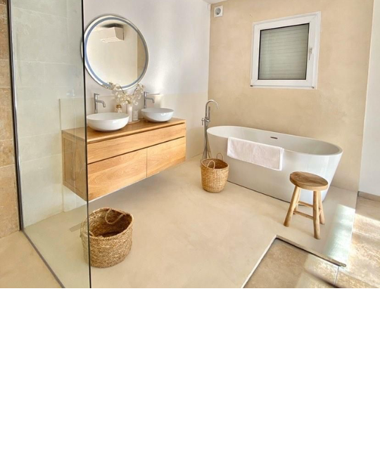 Tendances 2023 pour une salle de bain en béton ciré !