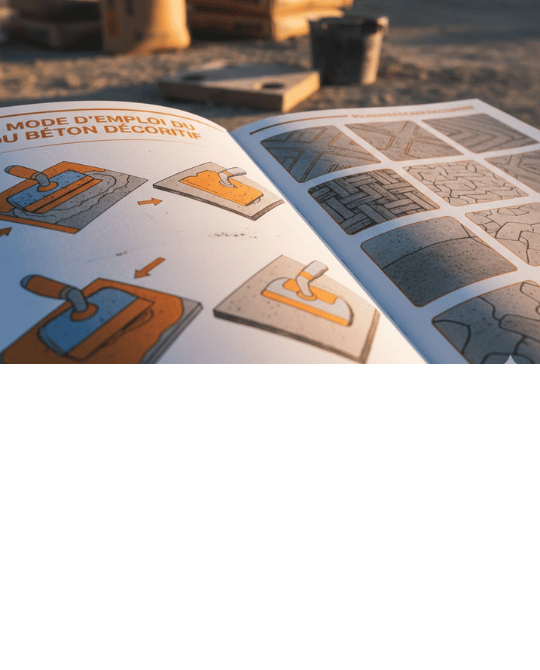 Mode d'emploi du béton décoratif