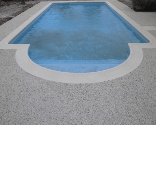 Aménagement extérieur, le béton désactivé