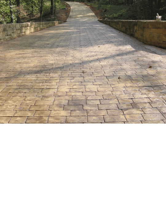 Le béton décoratif d’extérieur