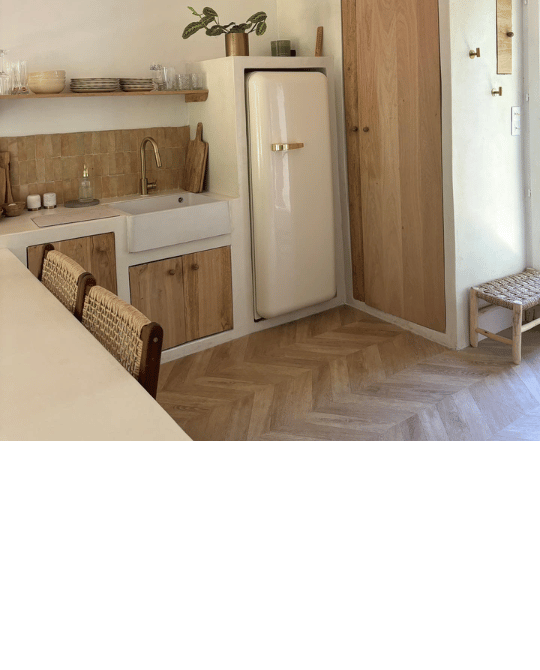 Une cuisine en beton ciré : avantages et inconvénients